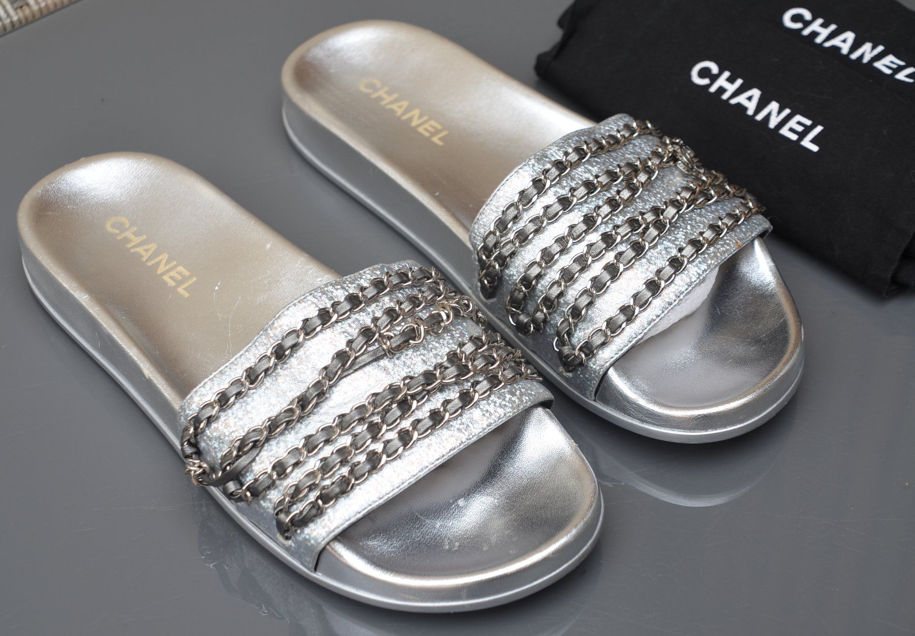 Chanel Damenschuhe: Sandalen Chanel sandales .42 – Gebraucht aus Collonges von Auganien 3