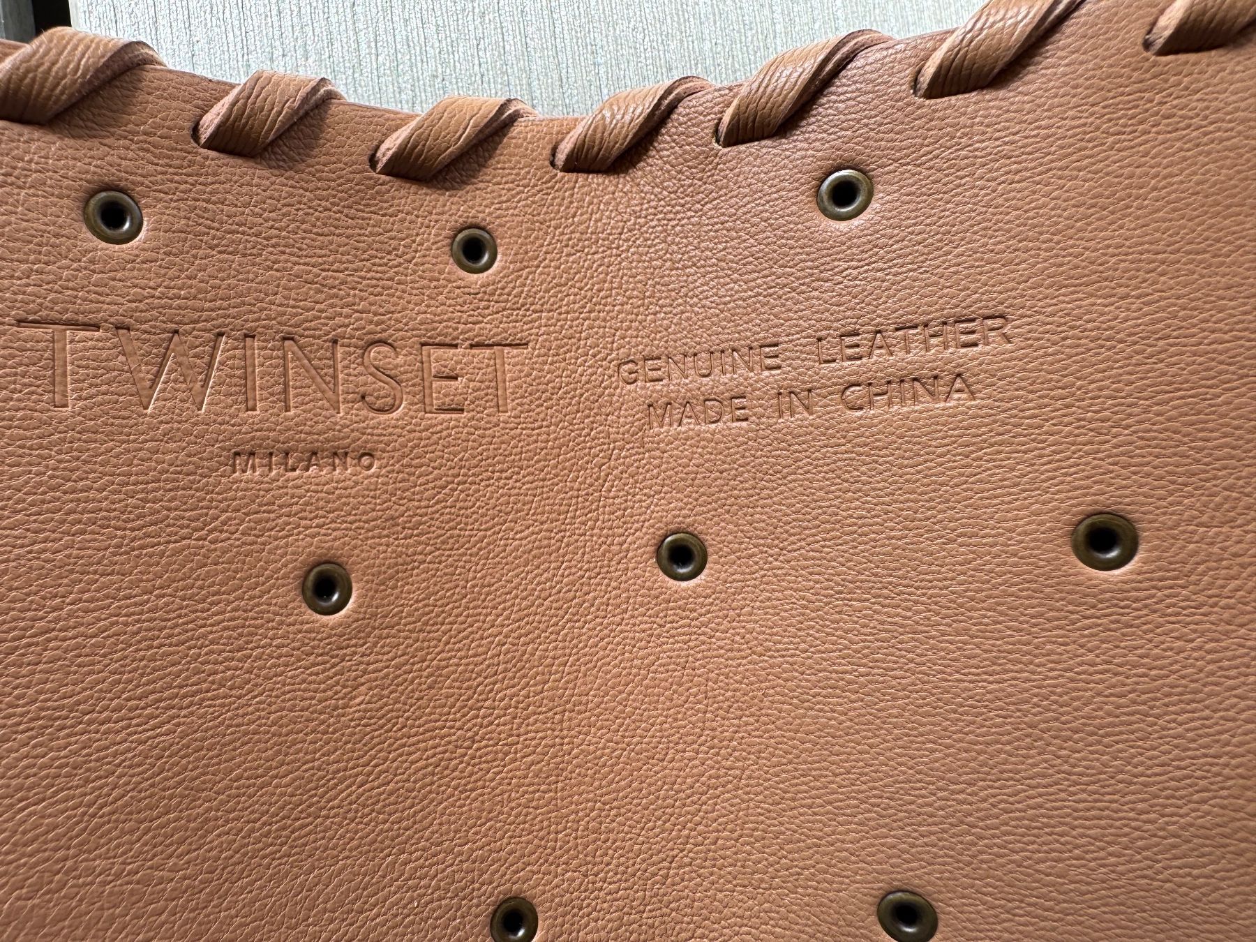 Twinset Cinture: Twinset Leder Gürtel Gr. S beige – Usato da Thun venduto da Iriska77 3