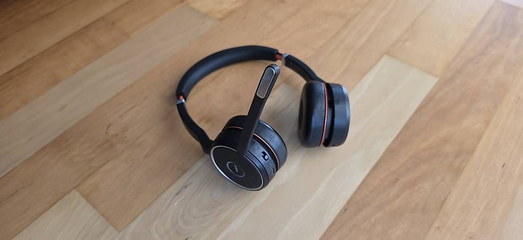 Jabra Kopfhörer: Jabra Evolve 75 MS Stereo Headset inkl. Dongle & Ladestation – Gebraucht aus Weggis von Tauro8 1
