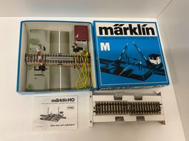 Märklin H0, 7192 Bahnübergang Top Zustand, Neuwertig m. OVP