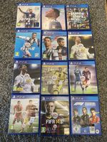 12 PS4 Spiele FIFA GTA und F1 top Zustand!