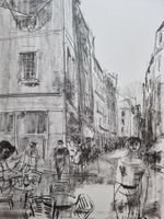 ZENDER RUDOLF LITHOGRAPHIE SIGNIERT NUMMERIERT