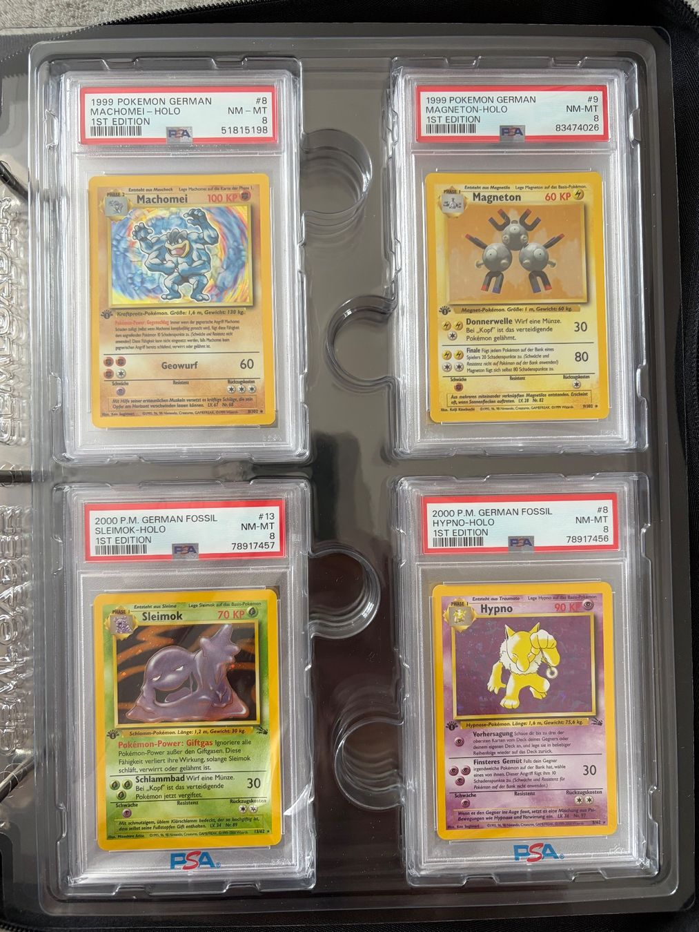 Pokémon Cartes à collectionner: Pokemon PSA Sammlung 1. Edition 1999/2000 – D'occasion à Kesswil par tim_t2rm 3