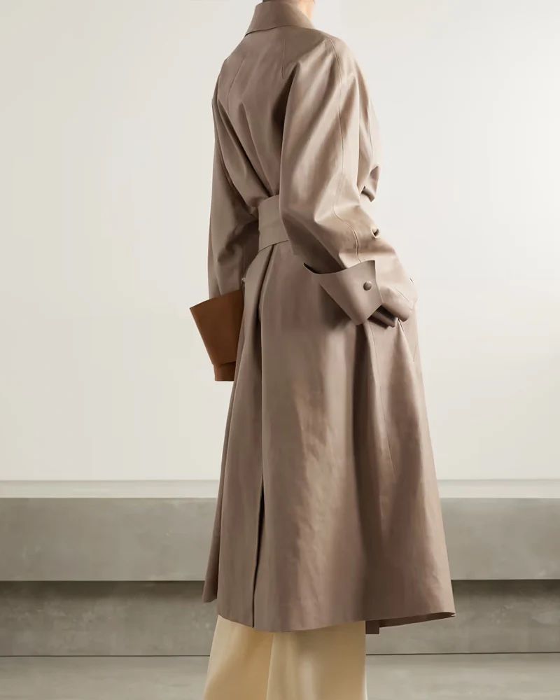 The Row Cappotti: The Row Leather Trench Coat, Autumn Chic, – Nuovo (secondo la descrizione) da Basel venduto da TIMELESS-FASHION 2