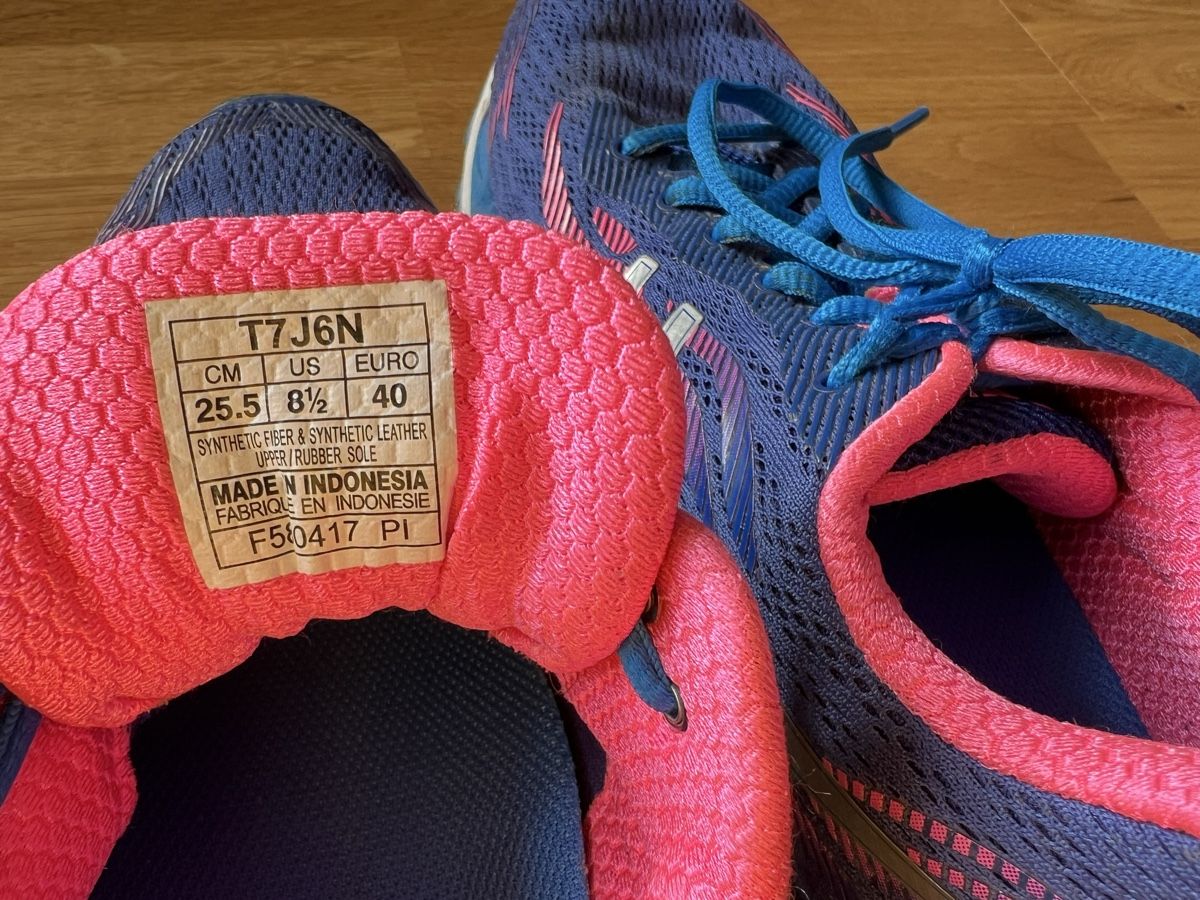 Asics Scarpe da uomo: Asics Gel, Laufschuhe, Grösse 40 – Usato da Frick venduto da clembou 1
