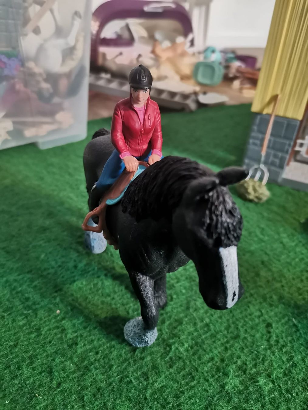 Schleich Spielzeuge: Schleich Pferdehof, Bauernhof – Gebraucht aus Beinwil am See von limaalpha1986 4