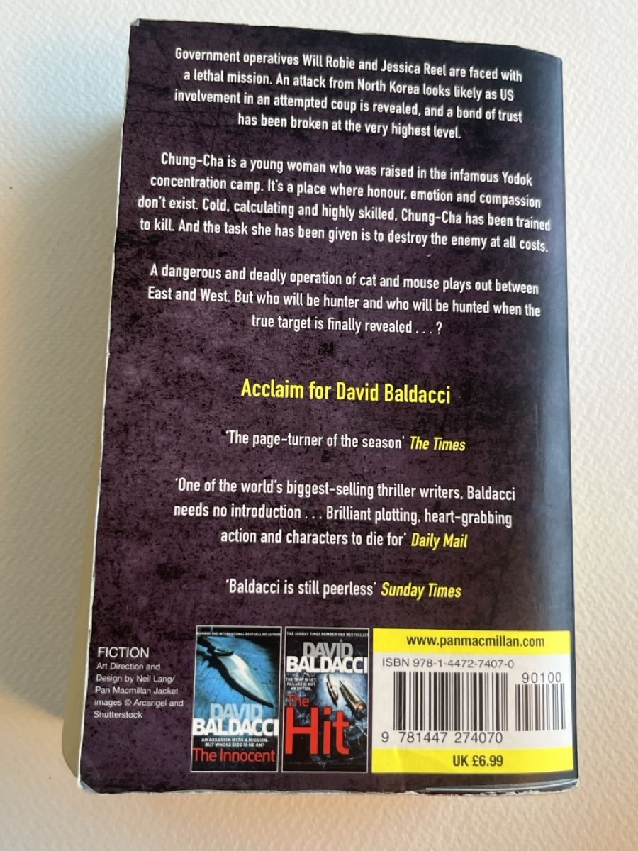 Libri: David Baldacci - The Target, Thriller Taschenbuch Top! – Usato da Forch venduto da tieckr 1