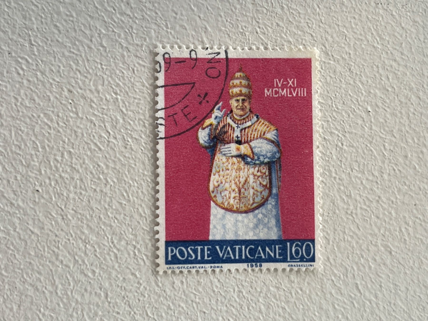 Alle Briefmarken: Briefmarke: Città del Vaticano – Gebraucht aus Chiasso von AzenYa