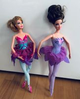 Zwei Ballerina Barbies