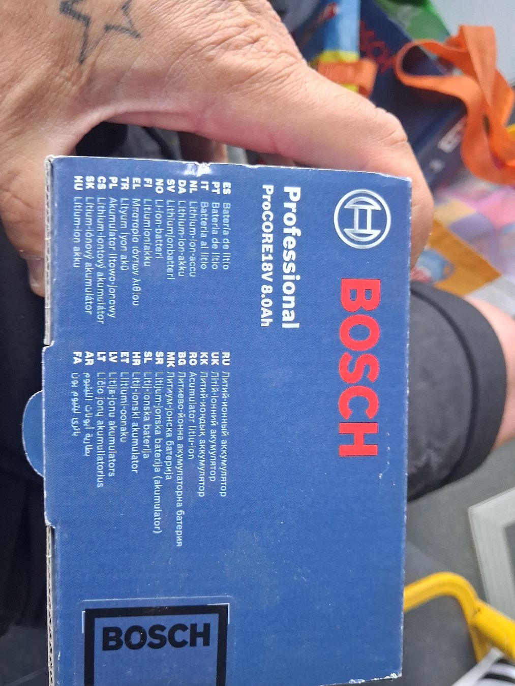 Bosch Akkus & Batterien: Batteria Bosch ProCORE18V 8.0Ah – Neu und originalverpackt aus Jona von MirkoAltad 1