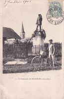 Boncourt   JU   -    Monument  /  Velo      en 1906