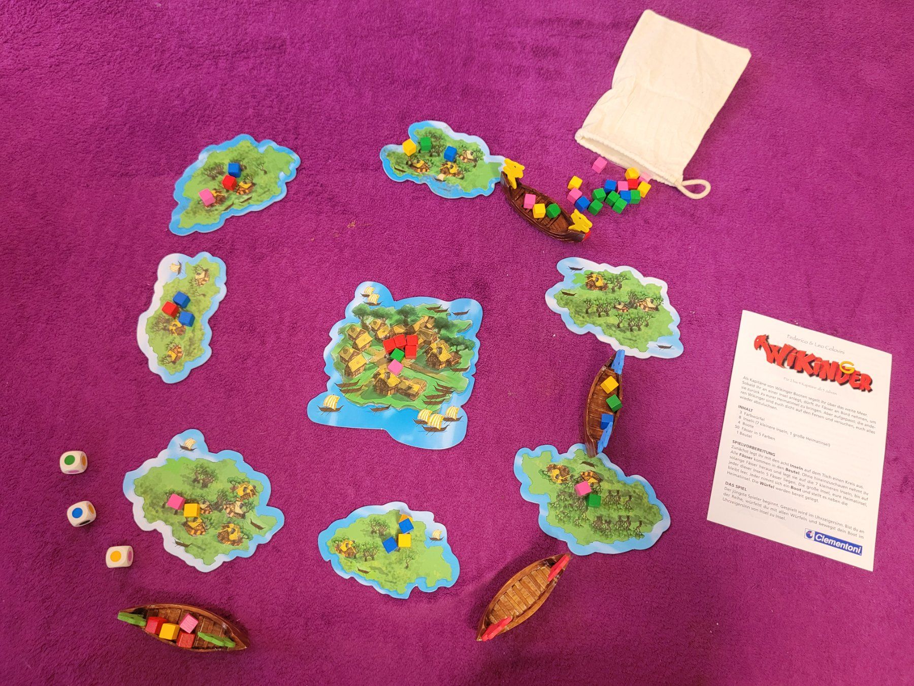 Jeux: Spiel - Wikinder von Clementoni – D'occasion à Müllheim Dorf par Seeeule01 2