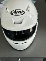 Arai Integralhelm weiss mit Tasche gebrauchter Zustand