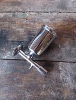 Antiker Wandseifenspender, verchromt ,guter Zustand