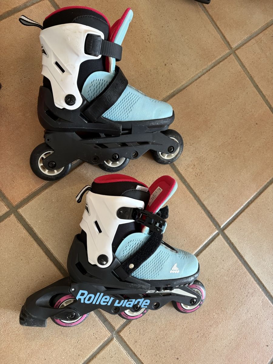 Pattini in linea & Pattini a rotelle: Rollerblade Inline Skates, Grösse 33-36.5 – Usato da Hombrechtikon venduto da ginettina 1