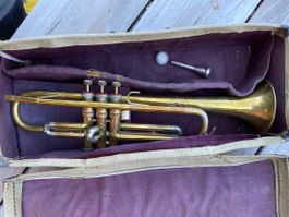 Taschentrompete Selmer, mit Koffer