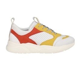 Stockton Turnschuhe Sneakers weiss/rot/gelb Grösse 42