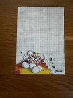 1x A6 Diddlblatt selten
