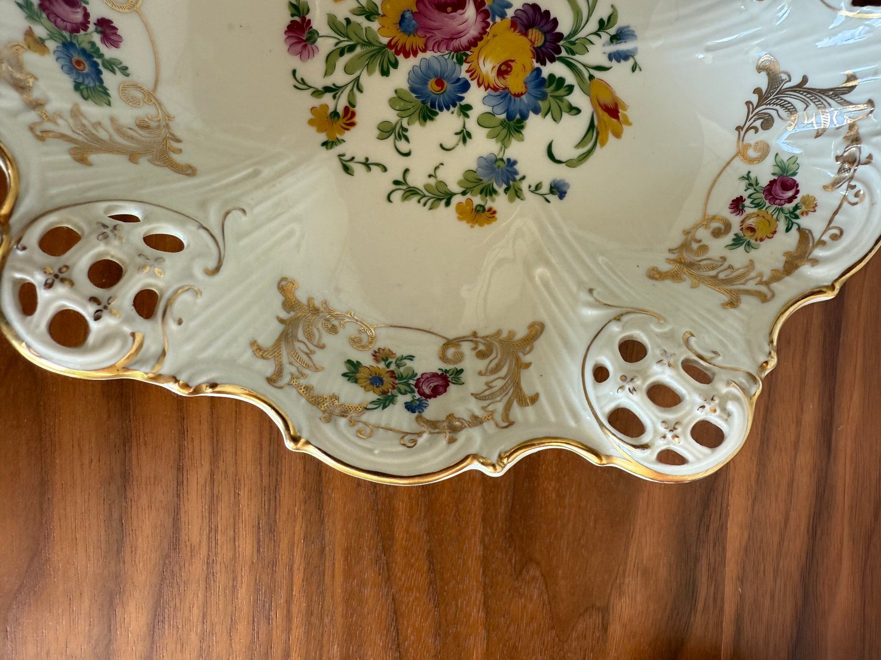 Rosenthal Schalen: Antike Rosenthal Obstschale 23 cm – Gebraucht aus Kirchdorf von Vintagewunder 5