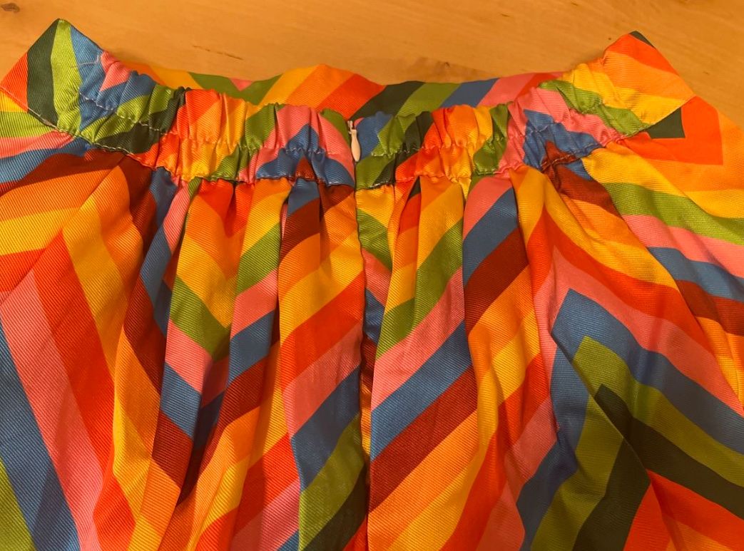 Gonne: Rock mit bunten Streifen, Grösse S/M – Usato da Kaisten venduto da saleforfun 4