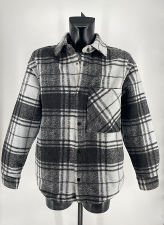 Karo Übergangsjacke Gr. L Bershka
