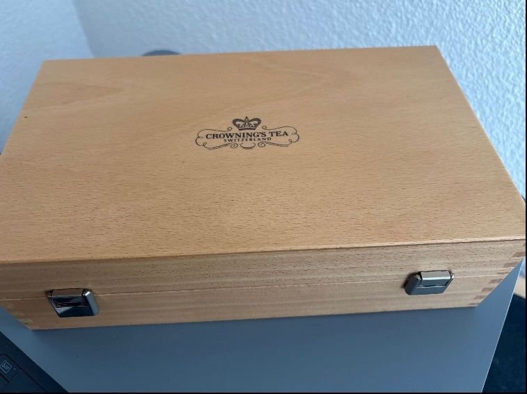 Altro per la casa: Tee-Box aus Holz ***************** – Usato da Kloten venduto da skobeyev 1