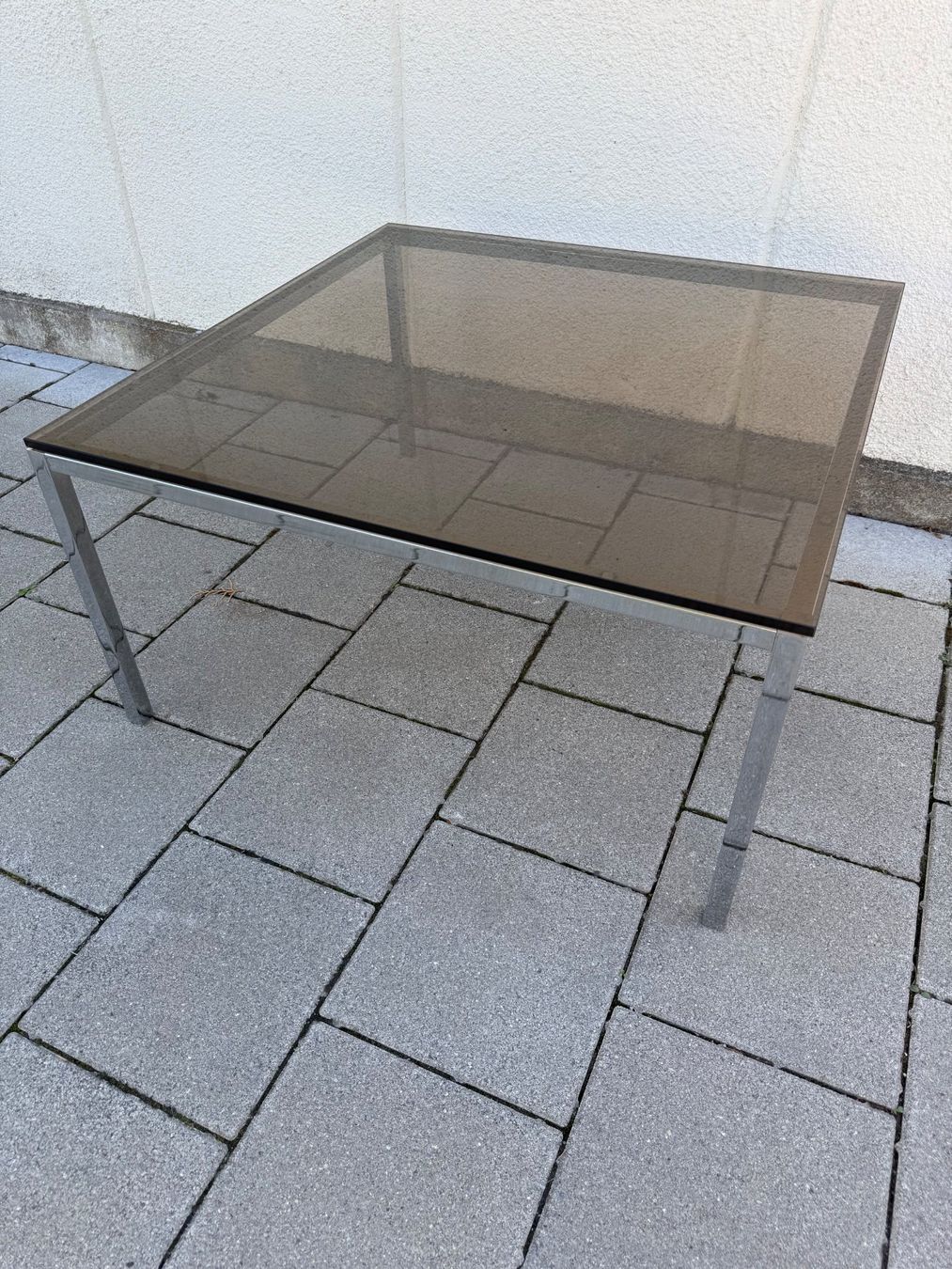Tavoli: Salontisch Rauchglas / Stahl – Usato da Elgg venduto da dan_f8gv