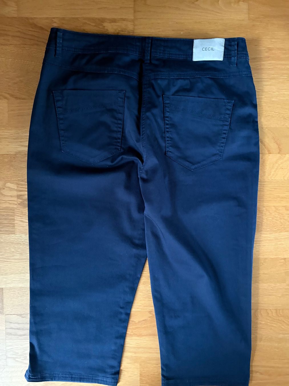 Cecil Hosen: Caprihose, Damenhose 3/4 lang,, blau,Gr 42 – Neu (gemäss Beschreibung) aus Grüsch von frifri06