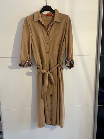 S.Oliver Kleid Beige Grösse 42 - Top Zustand Herbst