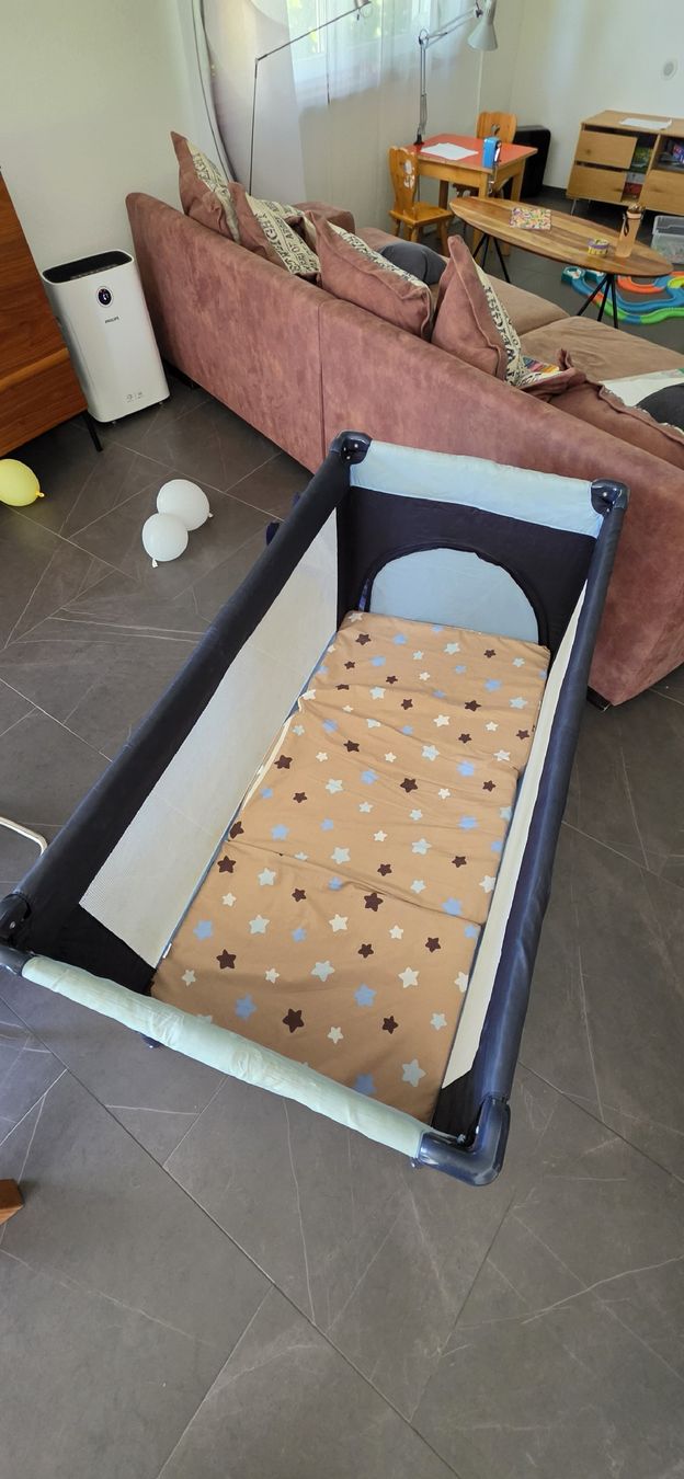 Betten: Reisebett ABC Design Noctis Plus blau – Gebraucht aus Breitenbach von gnieserli 1