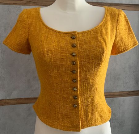 Kobler Trachten Dirndl Mieder Bluse Schößchen Gr.36/38 Rock
