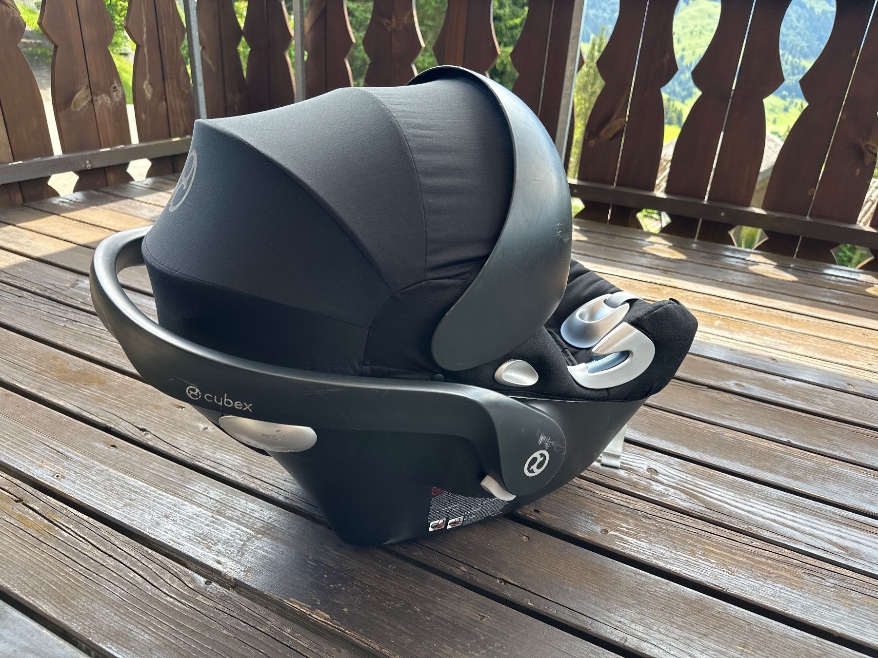 Cybex Seggiolini per auto: Cybex Babyschale Aton Q Plus Kindersitz – Usato da Unterwasser venduto da eka_9dvq 5