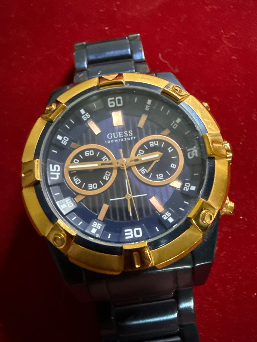 Guess Orologi: Guess Chronograph 44 mm Quarz – Usato da Pfeffingen venduto da Allhandelklgwatches