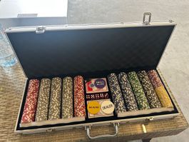 Pockerchips-Set 300Stk.Originalverpackt