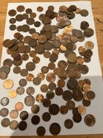 pièces de 1 et 2 centimes suisses