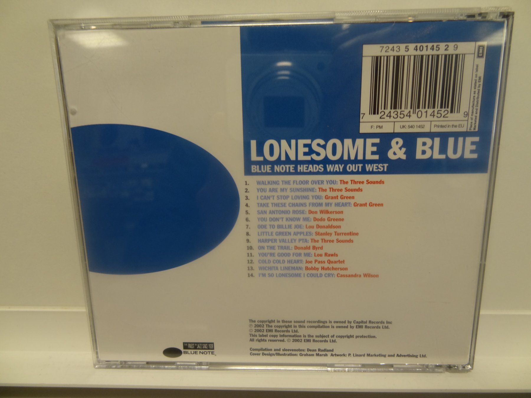 CDs: Lonesome and Blue - Blue Note Heads West – Gebraucht aus luzern von musicandart 1