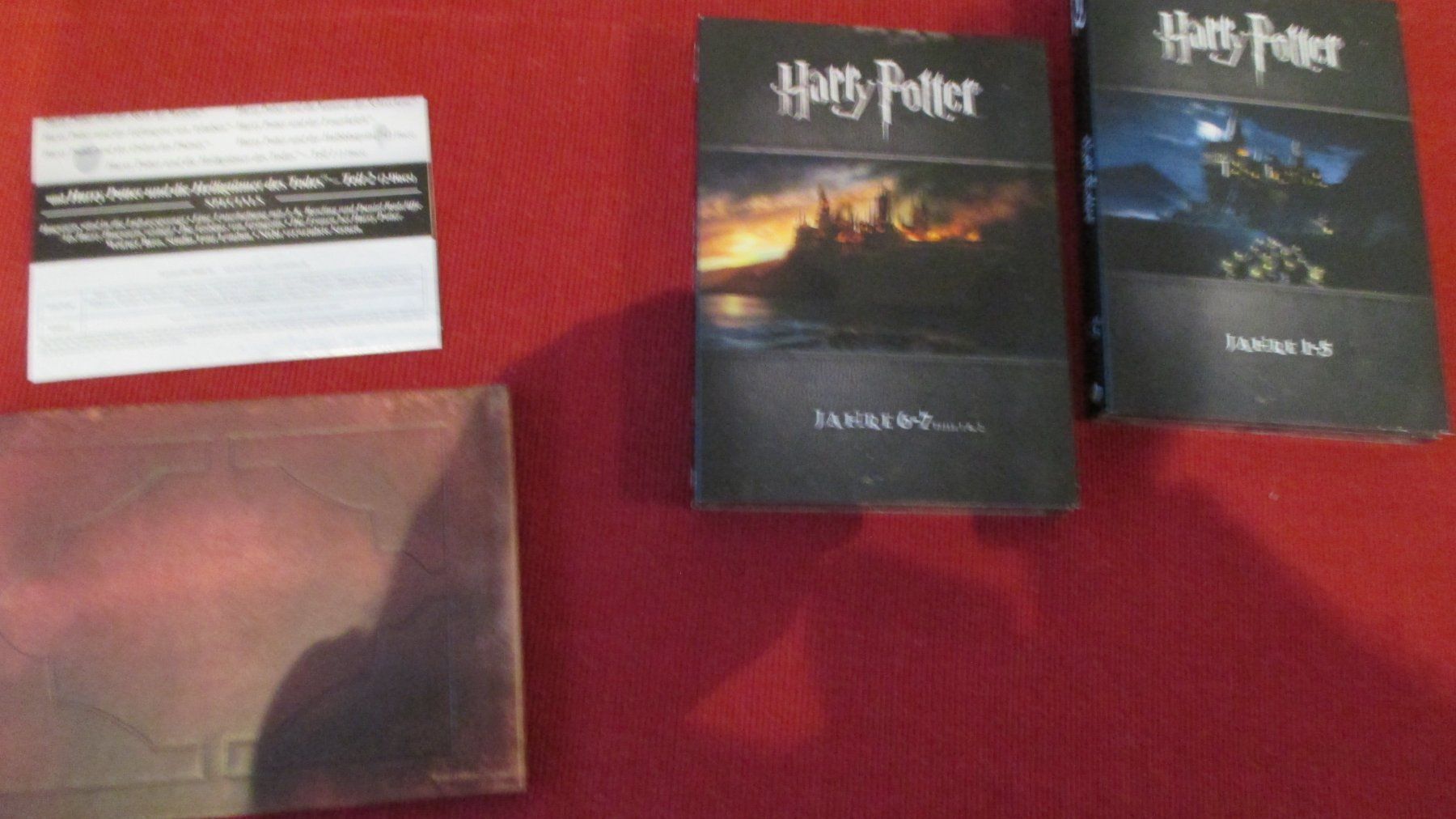 Tutti i DVDs: HARRY POTTER Compl. BOX/ MEGA RAR, einmalig /blu ray – Nuovo (secondo la descrizione) da Wattenwil venduto da Firebird1 6