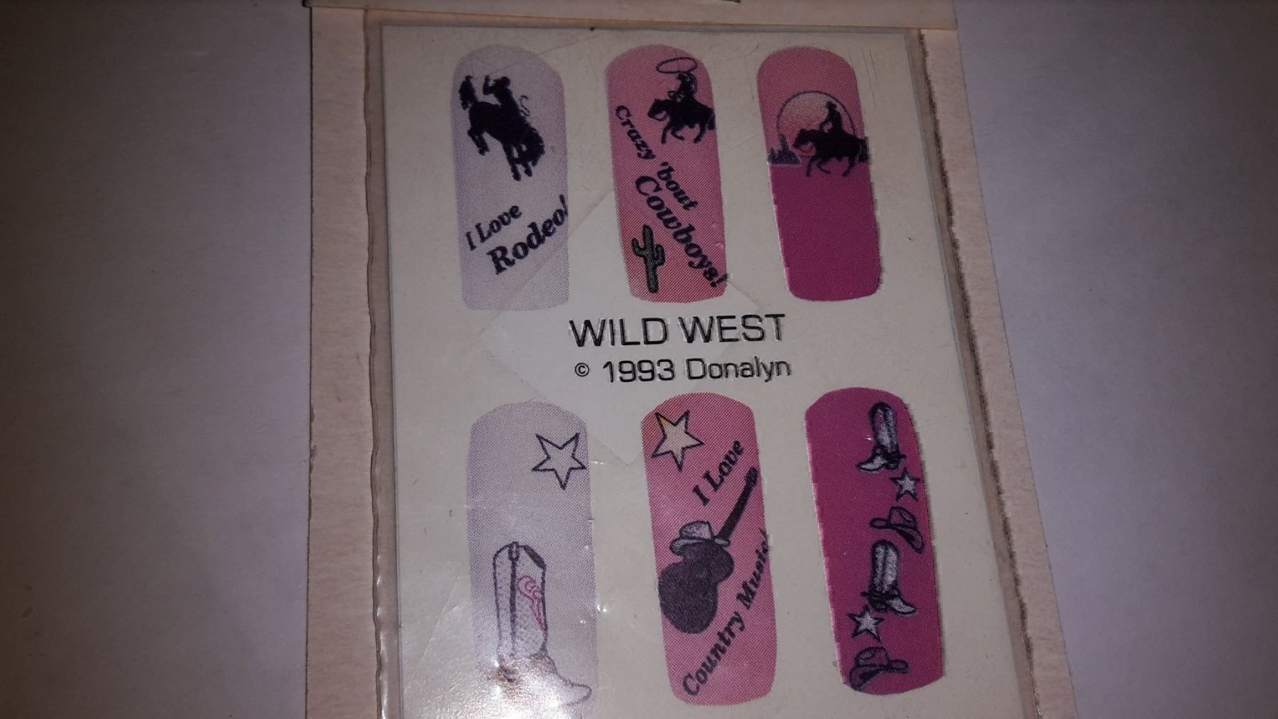 Künstliche Fingernägel: Nageldekor wild west k37 – Neu und originalverpackt aus Schwarzenburg von Flamingo07