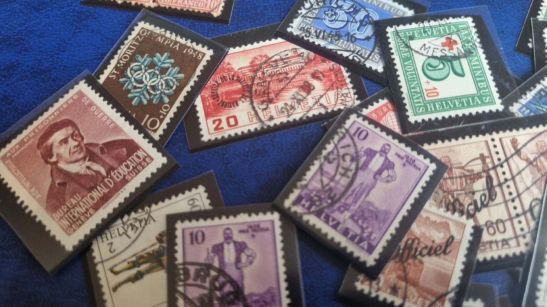 Tutti i francobolli: AUS NACHLASS - DIVERSE SCHWEIZER BRIEFMARKEN  – Usato da Heimenschwand venduto da Valvora 3