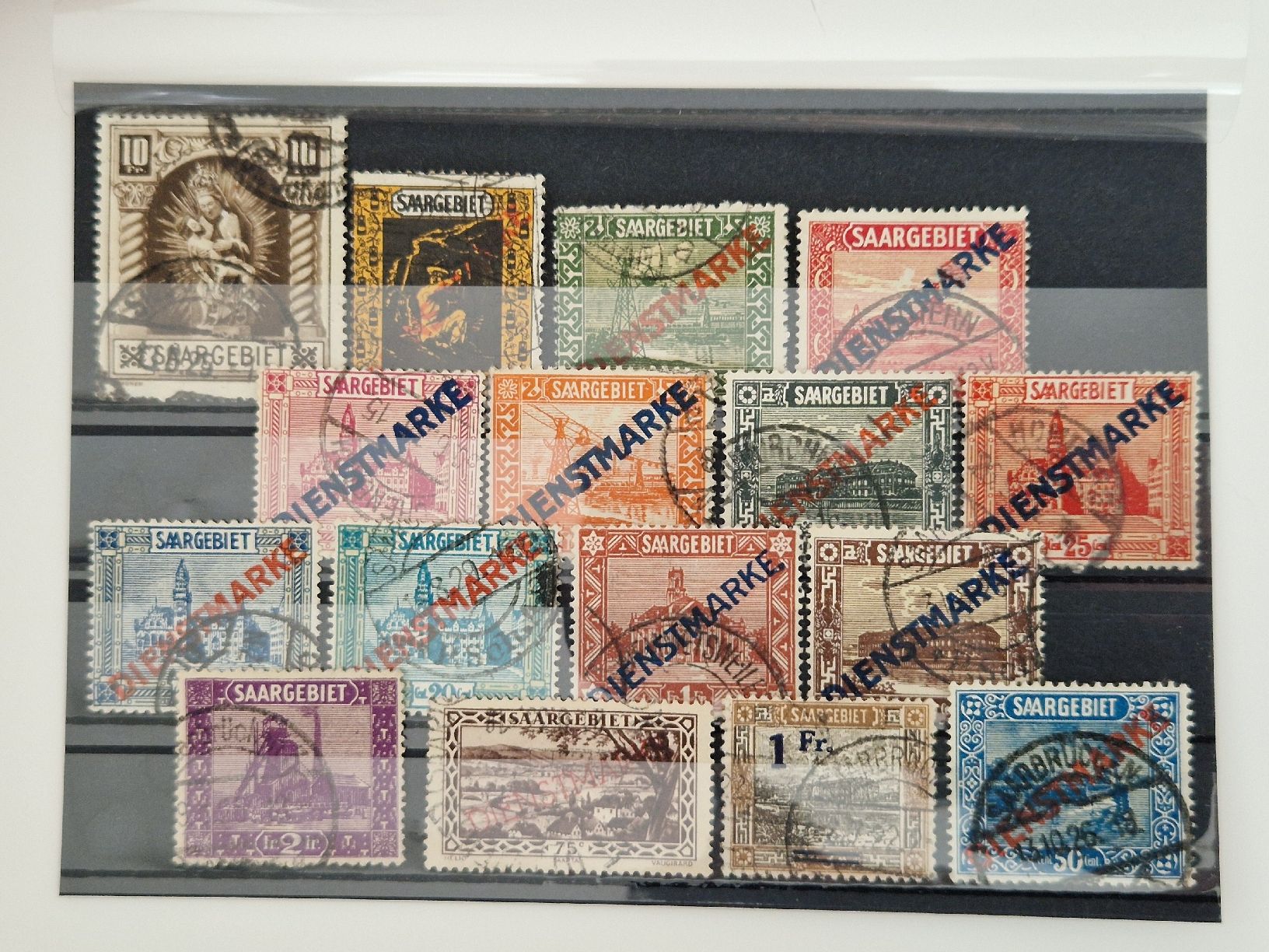 Tous les timbres: Deutsches Reich Briefmarken Saargebiet – D'occasion à St. Gallen par Enrico_SG