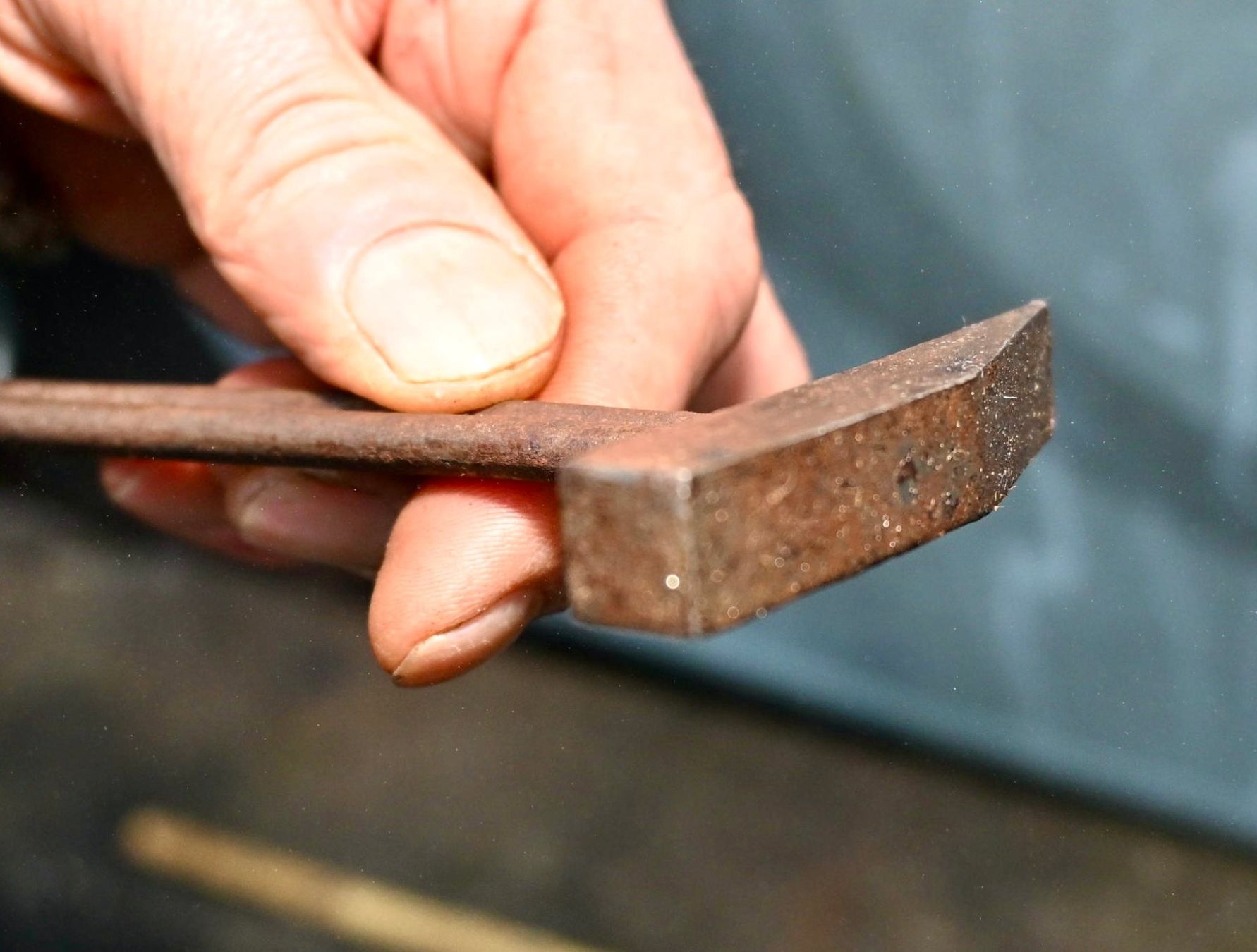 Alle Werkzeuge: cooles altes Metall - Hämmerchen L 17cm – Gebraucht aus Pfaffhausen von mono_rec 8
