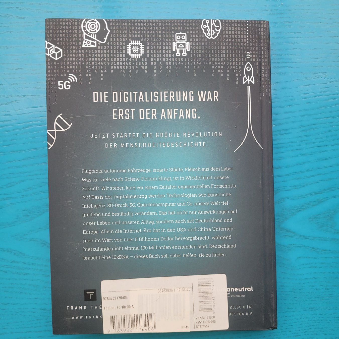 Bücher: Frank Thelen- 10x DNA – Gebraucht aus SCHÜBELBACH von CoKaHa 3