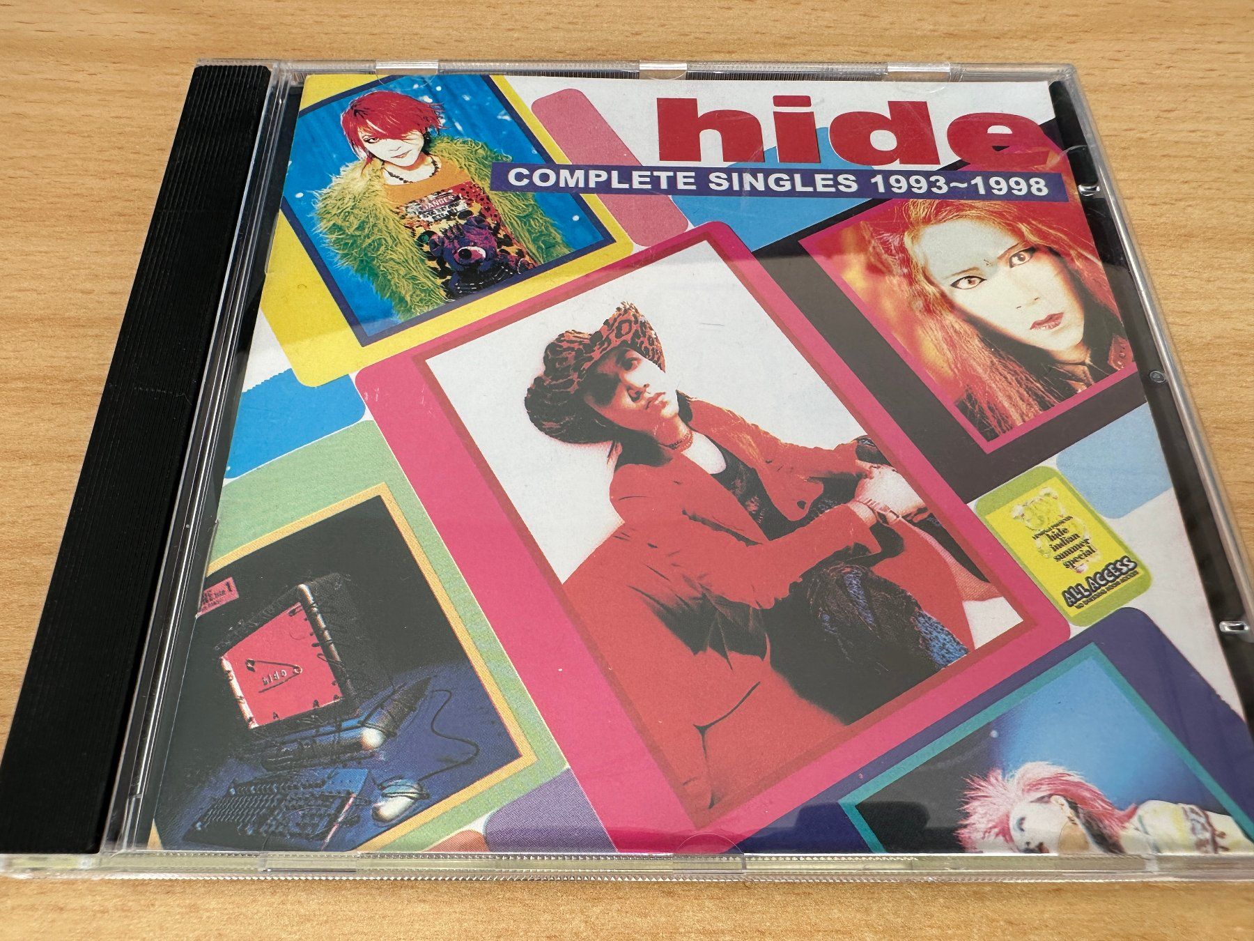 CDs: hide – Complete Singles 1993-1998 – Gebraucht aus Rikon im Tösstal von Alpenmutz