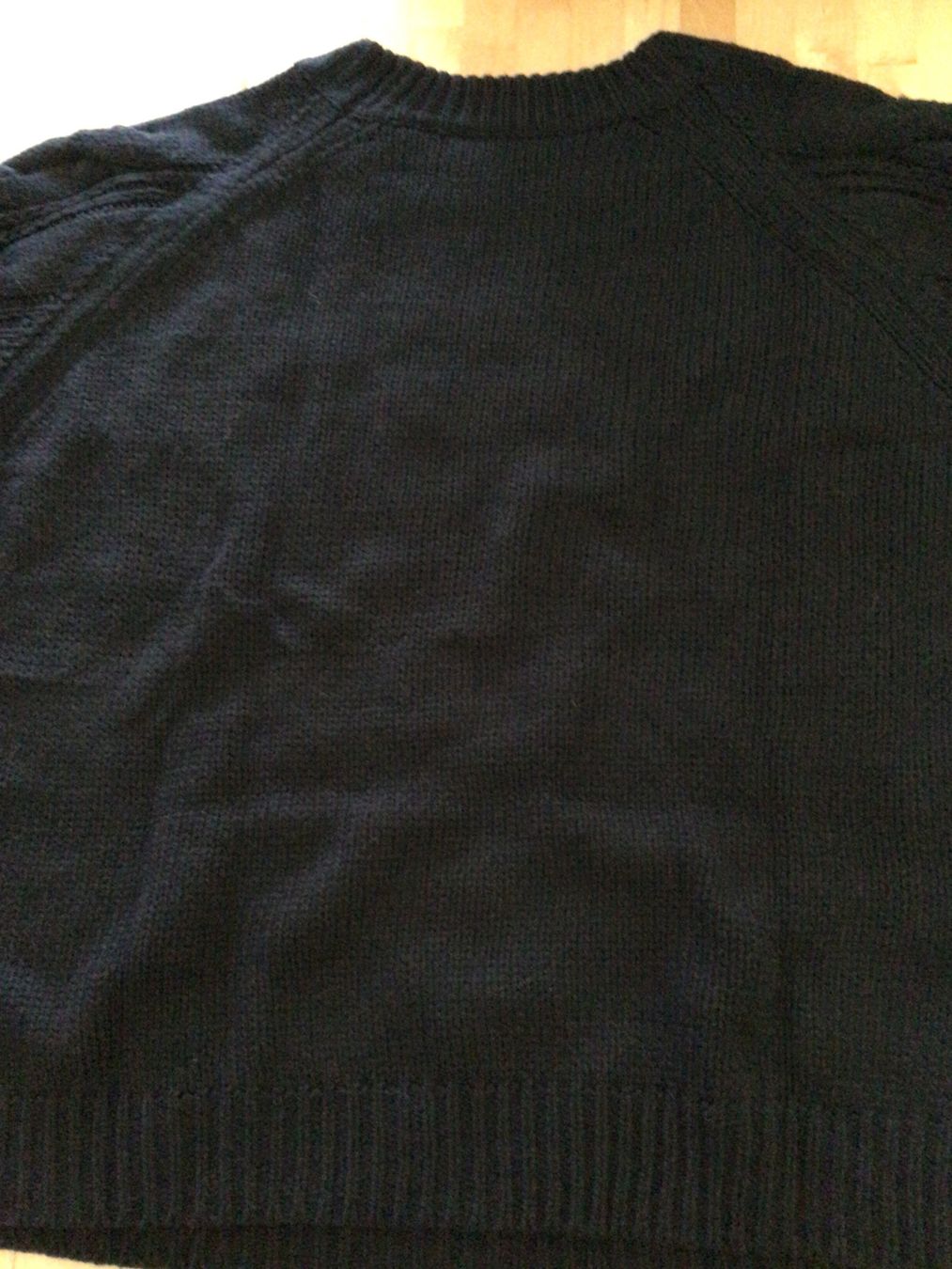Pullover & Sweatshirts: Strickpullover schwarz mit Zopfmuster Gr. 3XL – Neu (gemäss Beschreibung) aus Einsiedeln von Tru7 3