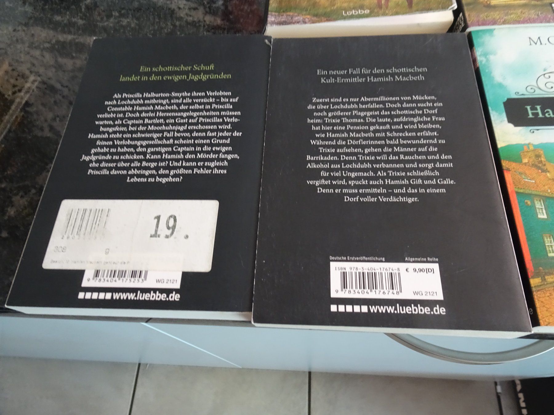 Libri: 7x  M.C. Beaton Hamish Macbeth Krimis MA – Usato da Zürich venduto da Roulet 2