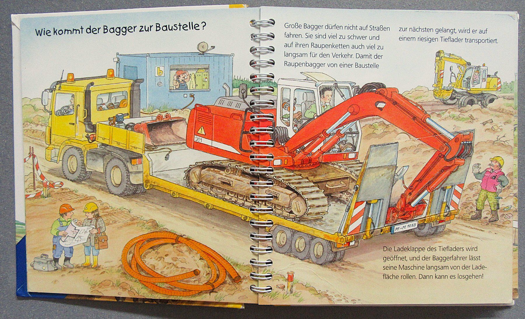 Bücher: Der Bagger - junior - Wieso ? Weshalb ? Warum ? – Gebraucht aus Auenstein von Padabimbim 2
