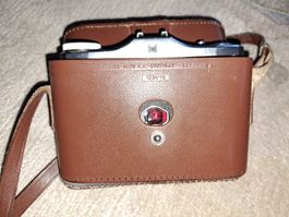 Klassische Zeiss Nettar Kamera mit original Ledertasche