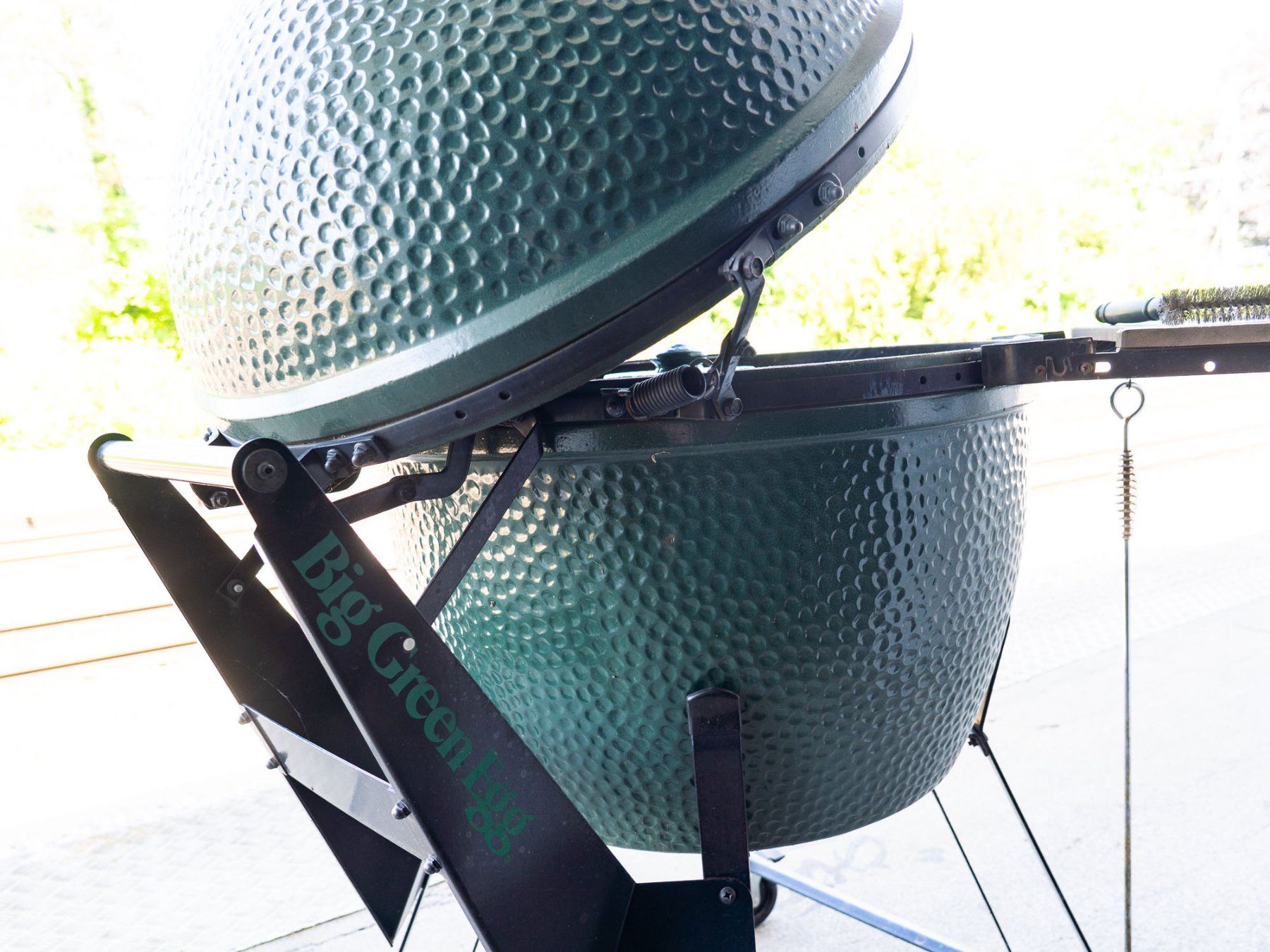 Big Green Egg Griglie: Big Green Egg Grill - Keramik, Rollgestell - Ref. 05/52 – Usato da Au ZH venduto da BrockiAu 3