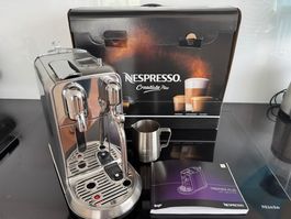 Sage Nespresso Creatista Plus – Edelstahl – Top gepflegt
