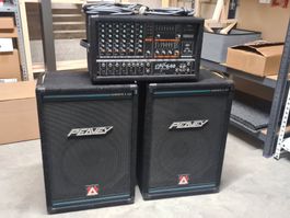 PA-Anlage Yamaha EMX640 mit 2 Boxen Peavey gebraucht